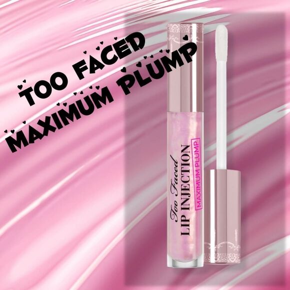 New Too Faced Lip Injection Maximum Plump Extra-Strength Lip Plumping Gloss - Picture 1 of 11